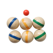 Charger l'image dans la galerie, Jeu de pétanque en bois pour enfant

