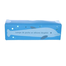 Charger l'image dans la galerie, Lampe de poche en silicone rechargeable Dauphin
