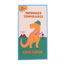 Charger l'image dans la galerie, Tatouages temporaires dino
