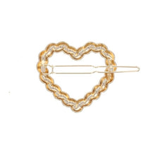 Charger l'image dans la galerie, Barrette cheveux coeur torsadé
