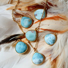 Charger l'image dans la galerie, Collier Justine - Larimar
