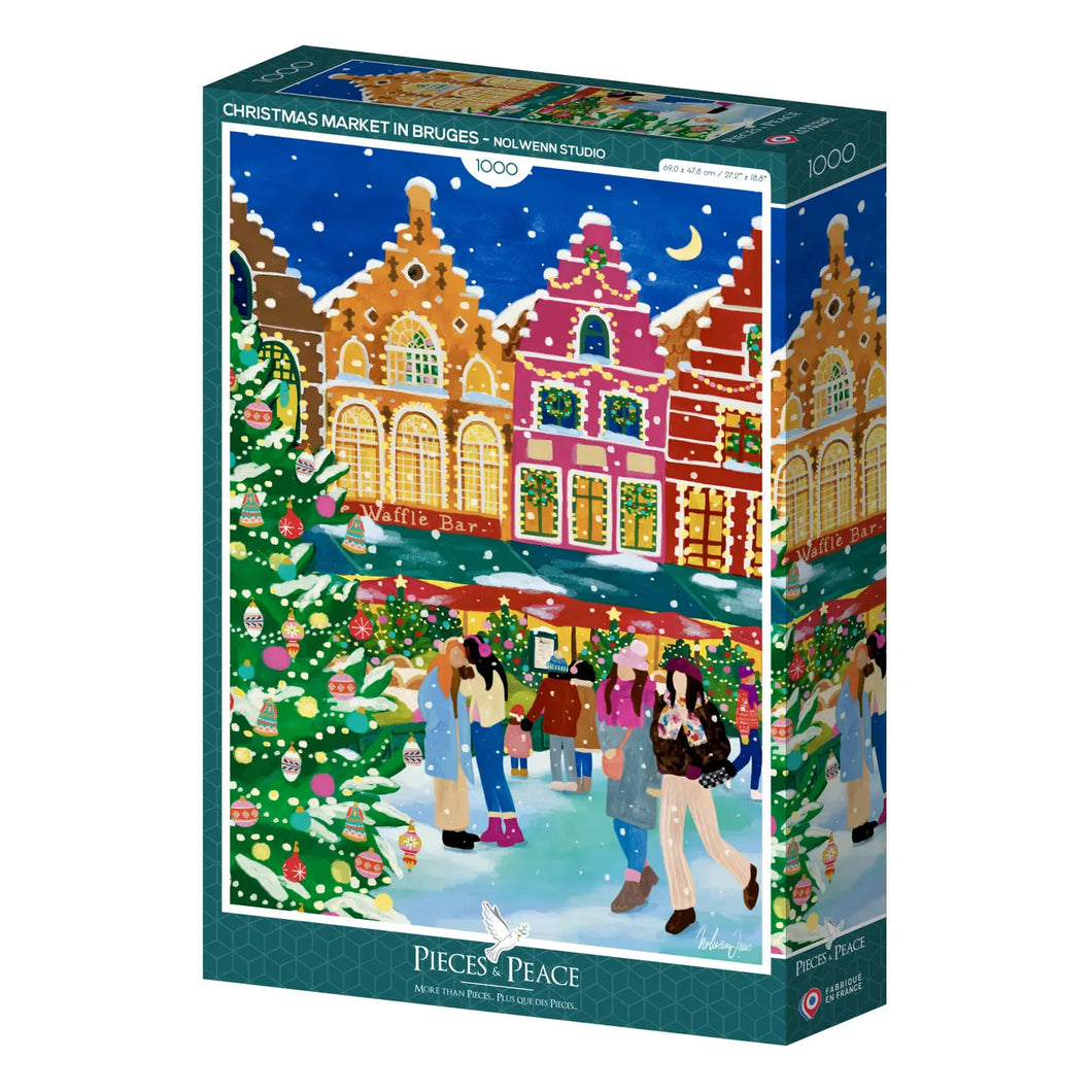 puzzle, 1000, pièces, loisir, créatif, peace, pieces, green, terra, cadeau, noel, tournai, lille, bruxelles, courtrai, mons