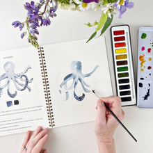 Charger l'image dans la galerie, Ensemble de peintures aquarelles 12 couleurs
