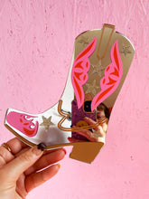 Charger l&#39;image dans la galerie, miroir, cowboy, botte, santiag, déco, cadeau, accessoire, shopping, online, tournai, lille, courtrai, bruxelles, green, terra, printed, weird
