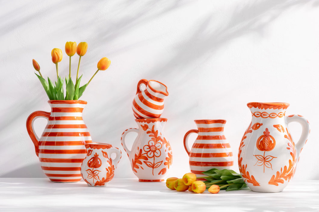 Pichet médium Grana orange