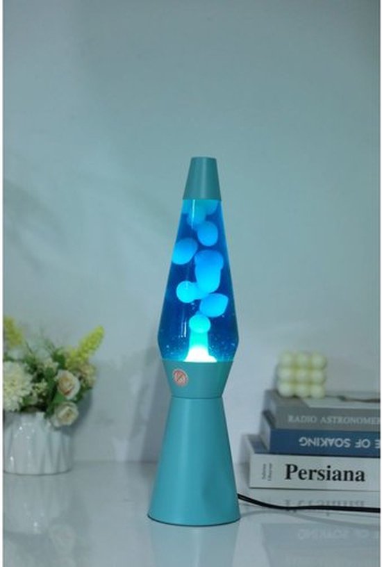 Lampe lave Bleue