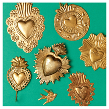 Charger l'image dans la galerie, Petite suspension hirondelle en laiton
