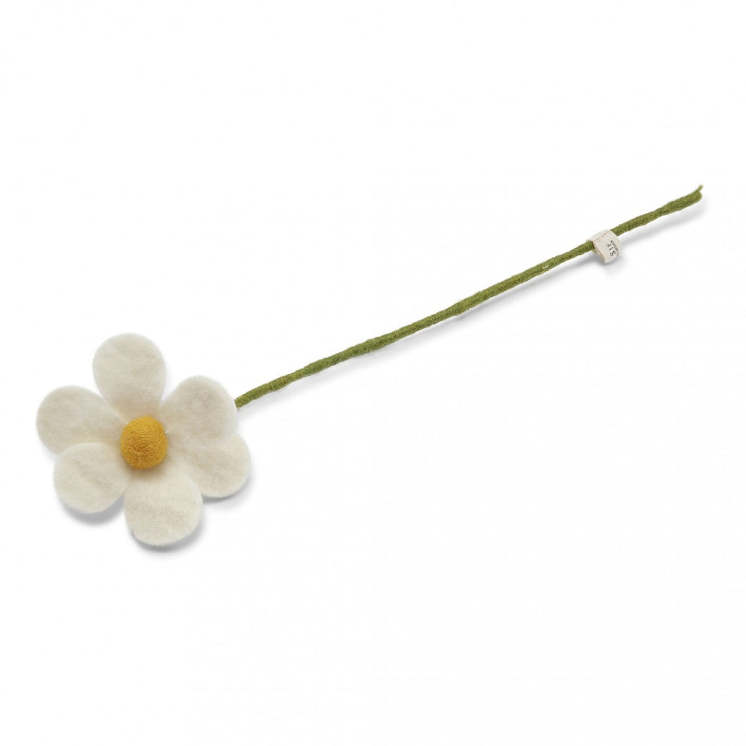 Simple flower - White