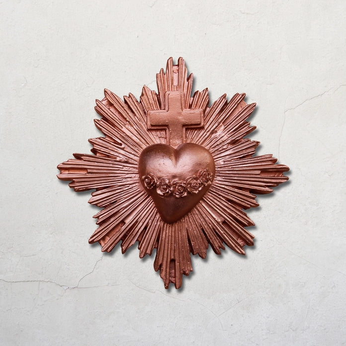 Ex-voto Coeur Vital - Cuivre