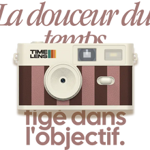 Charger l'image dans la galerie, Appareil photo Time Lens - Cream rosewood
