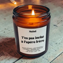 Charger l'image dans la galerie, Bougie Anti-moustiques - T'es pas invité à l'apéro frère
