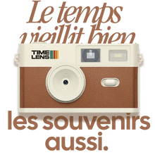 Charger l'image dans la galerie, Appareil photo Time Lens - Cream camel
