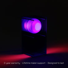Charger l'image dans la galerie, LOP small rectangle in blue acrylic

