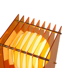 Charger l'image dans la galerie, LOP small rectangle in orange acrylic
