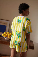 Charger l'image dans la galerie, Pyjama - Citrons rayures jaunes

