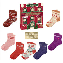Charger l'image dans la galerie, Calendrier de Noel - Chaussettes paillettes

