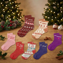 Charger l'image dans la galerie, Calendrier de Noel - Chaussettes paillettes
