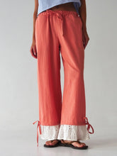 Charger l'image dans la galerie, Pantalon Claudia - Vichy orange
