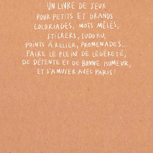 Charger l'image dans la galerie, Cahier d'activités - Paris
