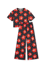 Charger l'image dans la galerie, Pyjama long coton bio - Atlas rouge

