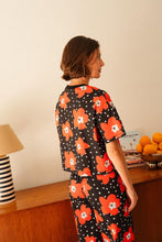 Charger l'image dans la galerie, Pyjama long coton bio - Atlas rouge
