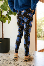 Charger l'image dans la galerie, Legging en coton - Atlas bleu
