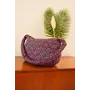Charger l'image dans la galerie, Sac matelassé - Mini fleurs fuchsia
