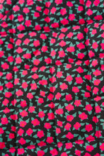 Charger l'image dans la galerie, Sac matelassé - Mini fleurs fuchsia
