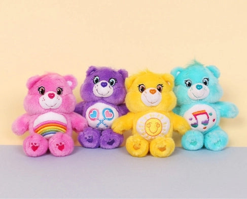 Porte-clés en peluche Bisounours / Charm pour sac