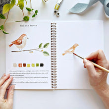 Charger l'image dans la galerie, Cahier de coloriage à l'aquarelle - Les animaux

