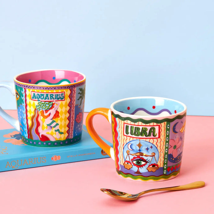 verseau, aquarius, mug, tasse, café, astrologie, zodiaque