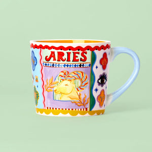 bélier, aries, astrologie, zodiaque, mug, tasse, café