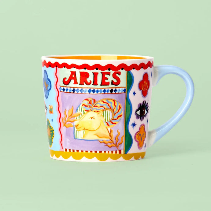 bélier, aries, astrologie, zodiaque, mug, tasse, café