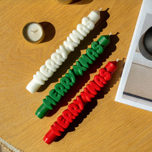 Charger l'image dans la galerie, bougie, 3d, conique, candle, noel, merry, christmas, green, terra, hand, tournai, lille, courtrai, mons, cadeau
