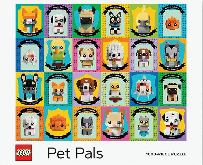 Puzzle 1000 pièces : Lego Pet Pals