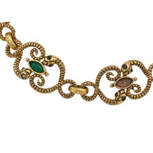 Charger l&#39;image dans la galerie, bracelet, sissi, la2l, bijoux, laiton, or, pierres, cadeau, green, terra, bruxelles, tournai, courtrai, lille

