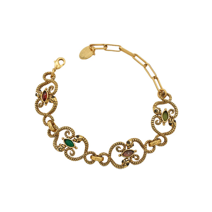 bracelet, sissi, la2l, bijoux, laiton, or, pierres, cadeau, green, terra, bruxelles, tournai, courtrai, lille