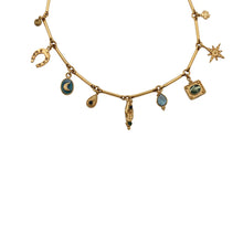 Charger l&#39;image dans la galerie, collier, sacha, pampilles, laiton, or, la2l, cadeau, bijoux, tournai, lille, courtrai, bruxelles
