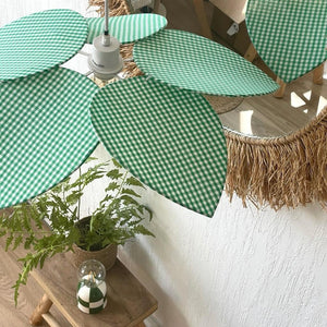 Lampe vichy vert