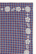 Charger l'image dans la galerie, Small foulard Fayara - Khadi saphir
