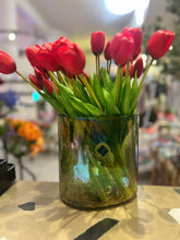 Charger l&#39;image dans la galerie, Vase ou photophore en verre vert
