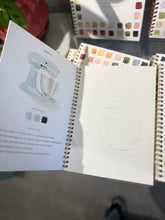 Charger l'image dans la galerie, Cahier de coloriage à l'aquarelle - La cuisine
