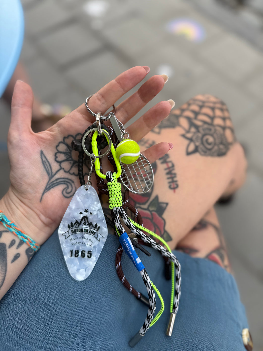 Porte-clés Tennis