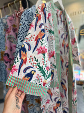 Charger l&#39;image dans la galerie, Kimono long Parrot white

