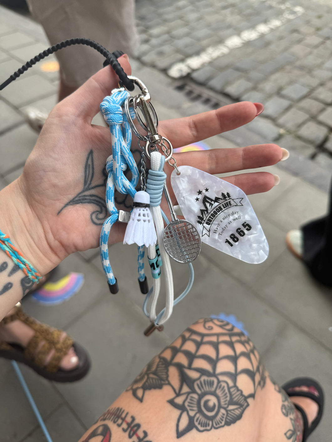 Porte-clés Badminton