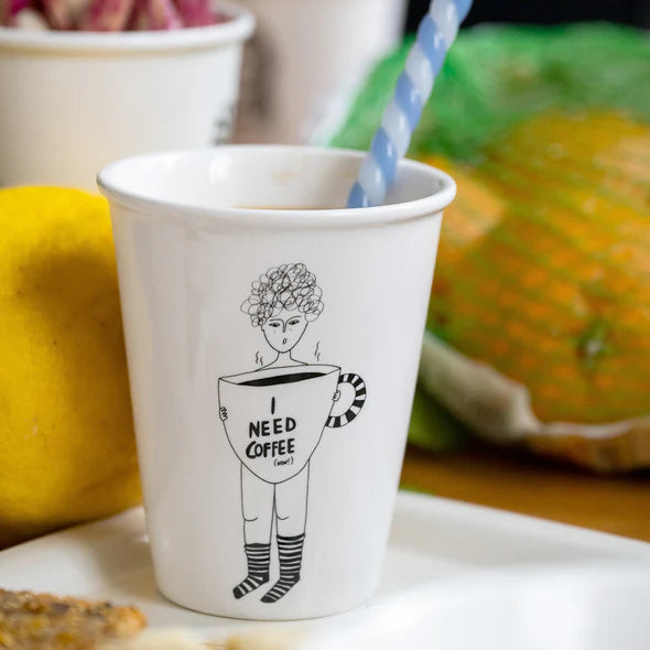 tasse, café, coffee, mug, porcelaine, helenb, tournai, lille, bruxelles, courtrai, cuisine, maison, cadeau, green, terra 