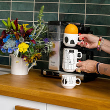 Charger l&#39;image dans la galerie, Set de 4 tasses avec anses empilables nakel couple
