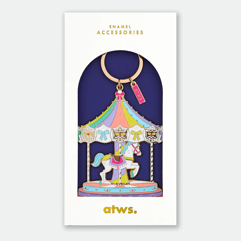 Merry Go-Round - Keychain