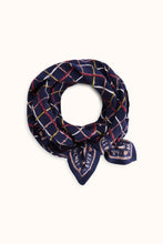 Charger l'image dans la galerie, Big foulard Latika - Cahier indigo
