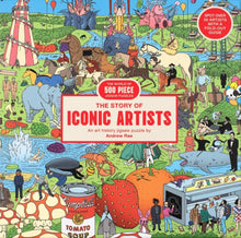 Charger l'image dans la galerie, The story of iconic artists - Puzzle 500p
